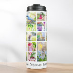 Create Your Own Custom 24 Family Photo Collage Thermal Tumbler<br><div class="desc">Create your own personalized 24 family photo collage thermal tumbler with your custom images and name. Add your favorite photos, designs or artworks to create something really unique. To edit this design template, simply upload your own images as shown above. You can even add more text or images, customize fonts...</div>