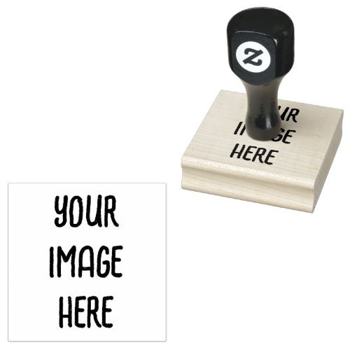 Create your own Custom 25 x 25 Rubber Stamp