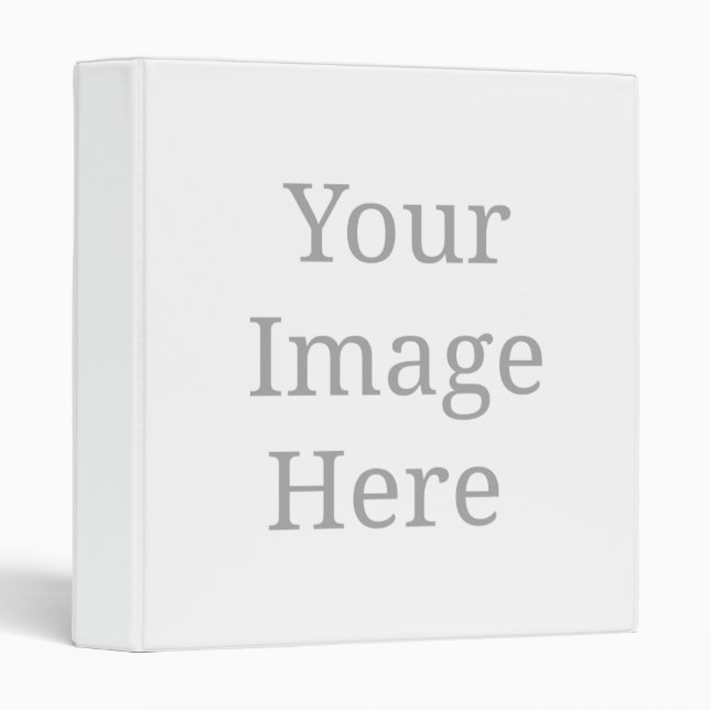 Create your own custom  3 ring binder (Front/Spine)