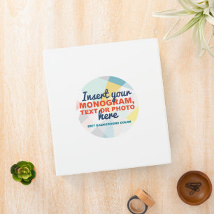 Create Your Own Custom 3 Ring Binder