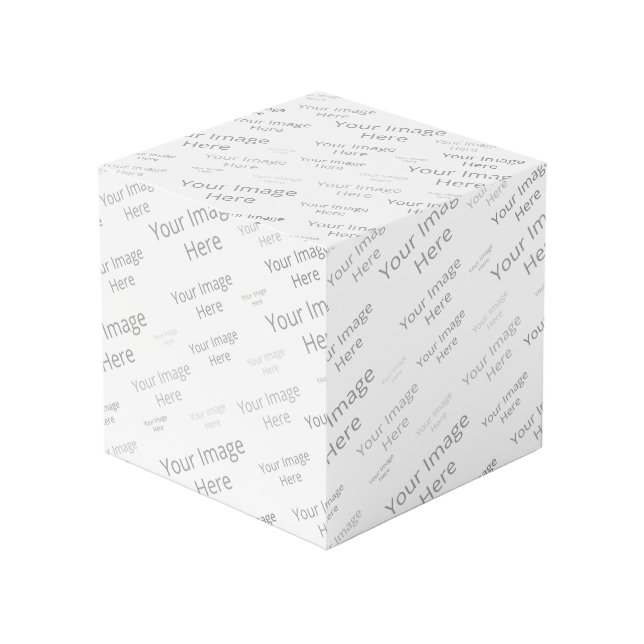 Create Your Own Custom 4" Photo Cube (Front Angled)