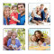 Create Your Own Custom 4 Photo Family Keepsake