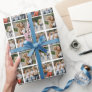 Create Your Own Custom 4 Photo Grid Wrapping Paper