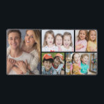 Create Your Own Custom 5 Photo Collage  Desk Mat<br><div class="desc">Custom picture collage desk mat personalized with 5 of your favorite photos. This stylish and functional desk accessory features a beautiful photo collage of your loved ones and makes a great gift idea for holidays and birthdays. Embrace a cozy work atmosphere that constantly reminds you of the significance of family...</div>