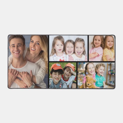 Create Your Own Custom 5 Photo Collage  Desk Mat