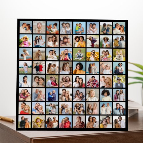 Create Your Own Custom 64 Photo Collage Foam Board