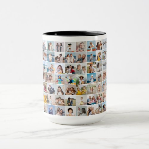 Create Your Own Custom 70 Photo Collage Mug