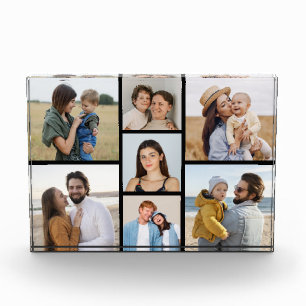 Create Your Own Custom 7 Photo Collage Photo Block