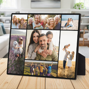 Create Your Own Custom 7 Photo Collage Plaque