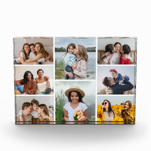 Create Your Own Custom 8 Photo Collage Photo Block
