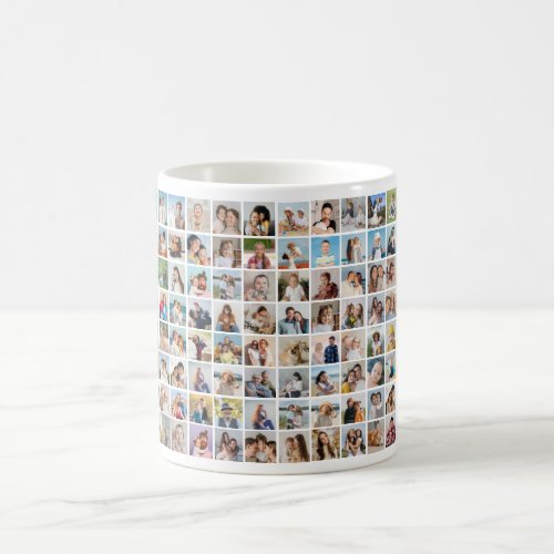 Create Your Own Custom 96 Photo Collage  Coffee Mug