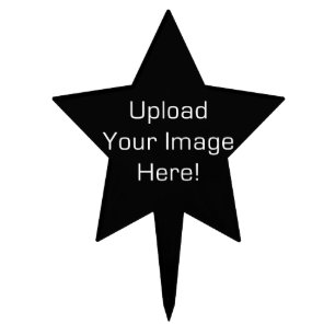 Create Your Own Custom Acrylic Star Cake Topper