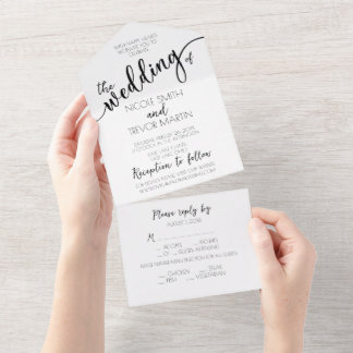 Create Your Own Custom All In One Invitation