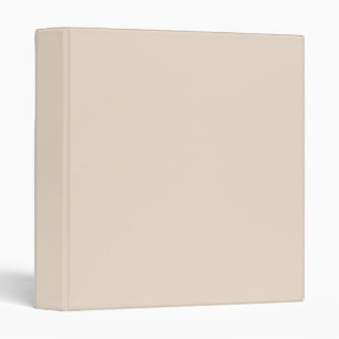 Create Your Own Custom Almond Beige Binder