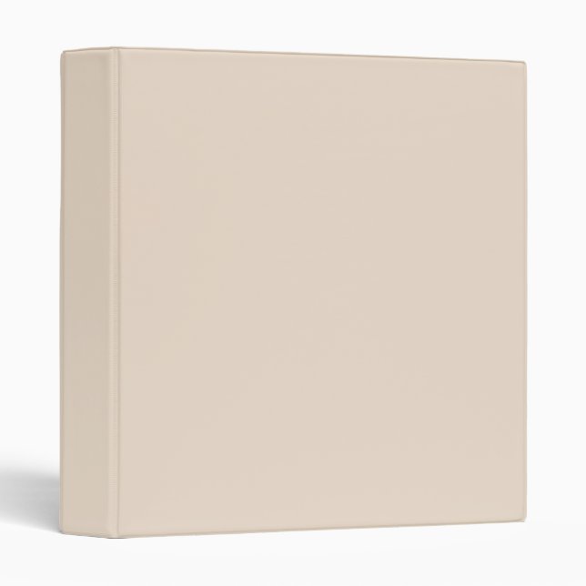 Create Your Own Custom Almond Beige Binder (Front/Spine)
