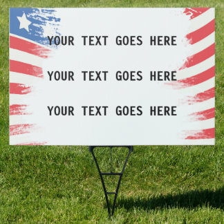Create Your Own Custom America Sign