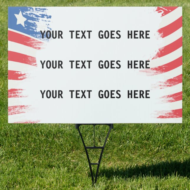 Create Your Own Custom America Sign (Insitu)