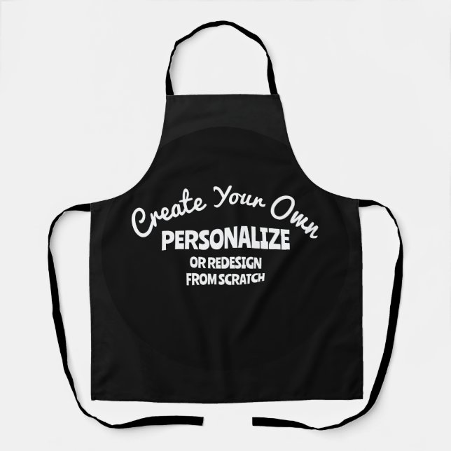 Create Your Own Custom Apron (Front)