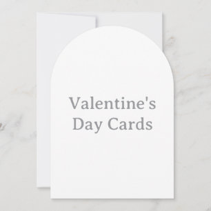 Create Your Own Custom Arch Valentine Day Holiday Card