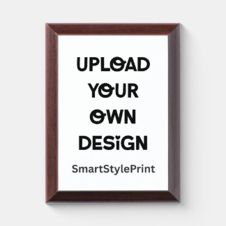 Create Your Own Custom Award Plaque