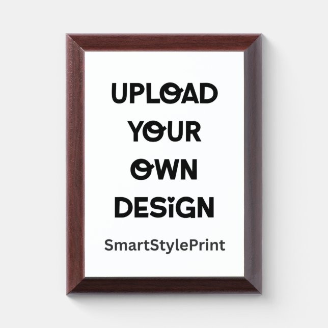 Create Your Own Custom Award Plaque (Vertical)