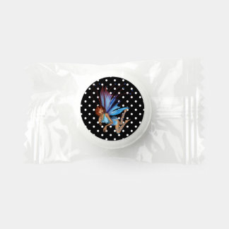 Create Your Own Custom B&W Polkadots Redhead Fairy Life Saver® Mints