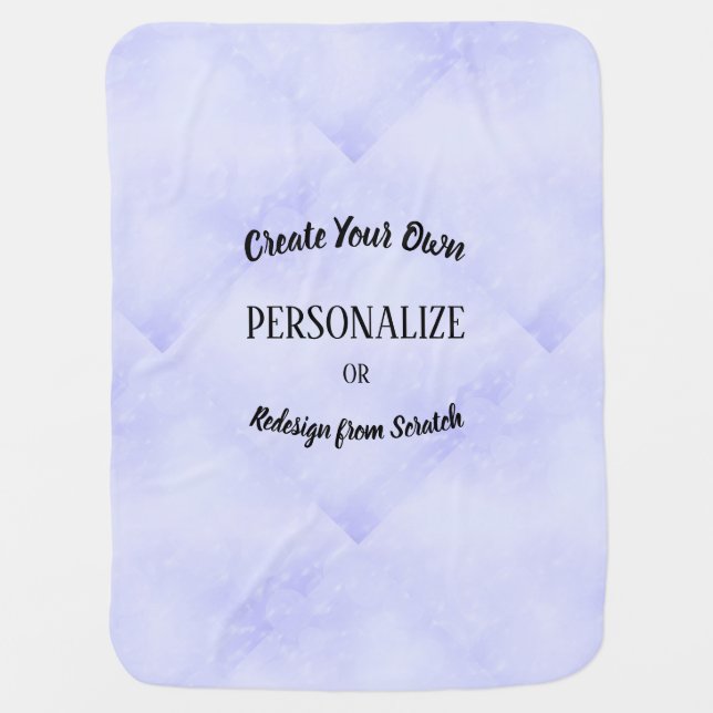 Create Your Own Custom Baby Blanket (Front)