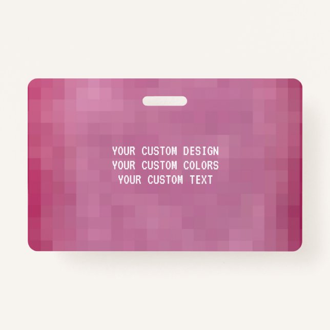 Create Your Own Custom Badge (Front)