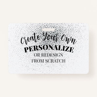 Create Your Own Custom Badge