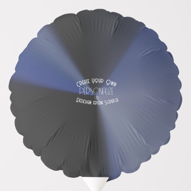 Create Your Own Custom Balloon (Front)