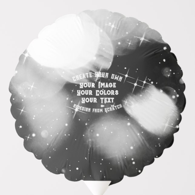 Create Your Own Custom Balloon (Front)