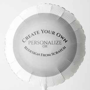 Create Your Own Custom Balloon