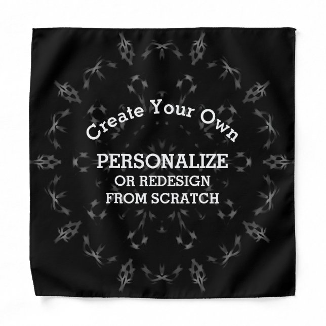 Create Your Own Custom Bandana (Front)
