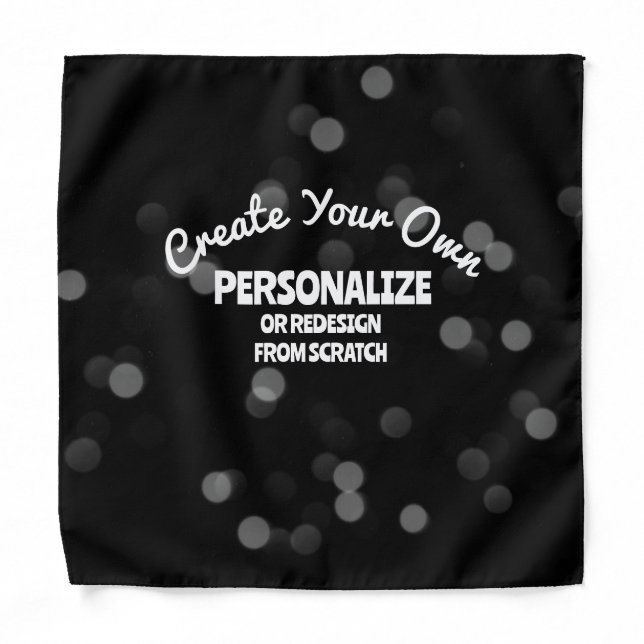 Create Your Own Custom Bandana (Front)