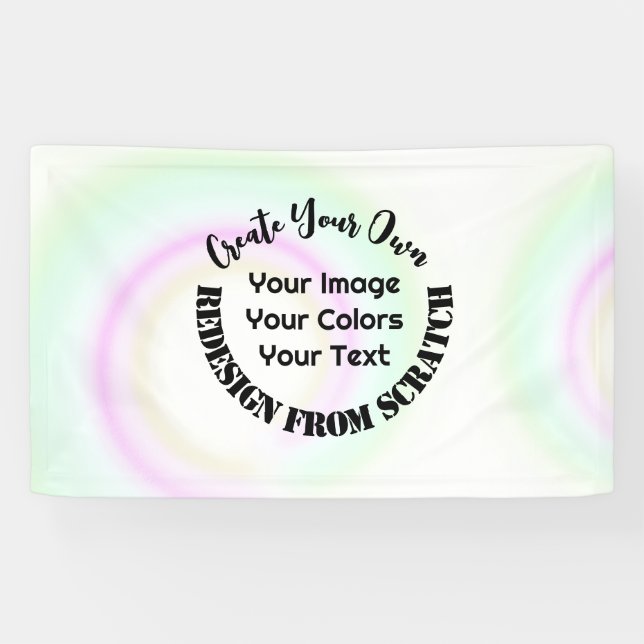 Create Your Own Custom Banner (Horizontal)