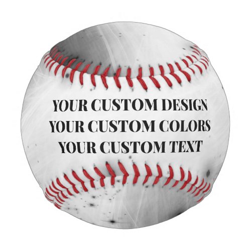 Create Your Own Custom Baseball