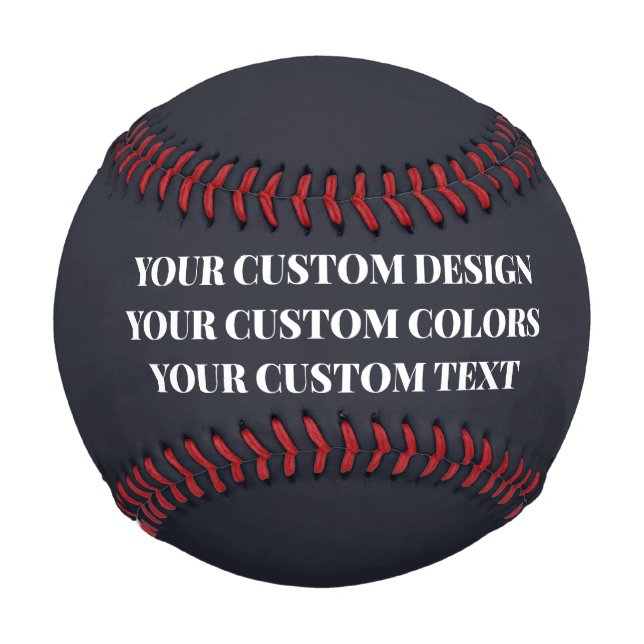 Create Your Own Custom Baseball (Front)
