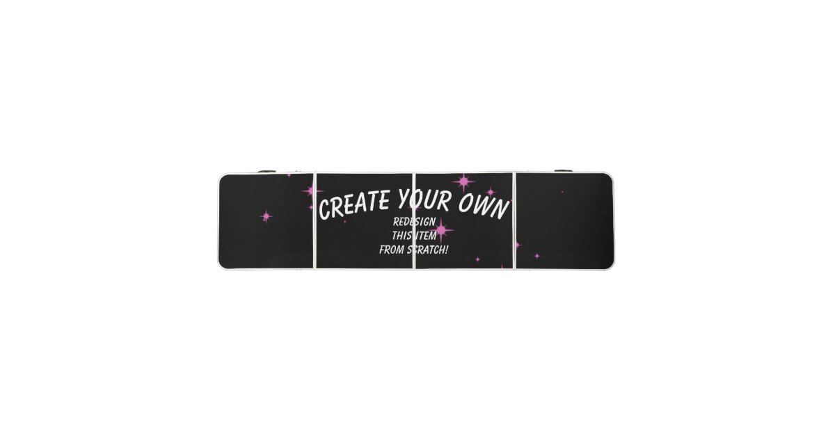 Create Your Own Custom Beer Pong Table | Zazzle
