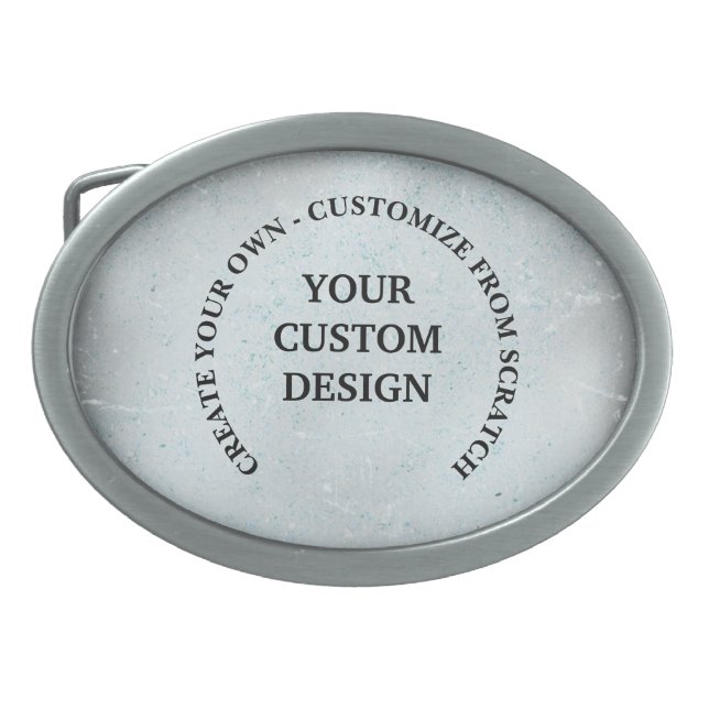 Create Your Own Custom Belt Buckle (Front)