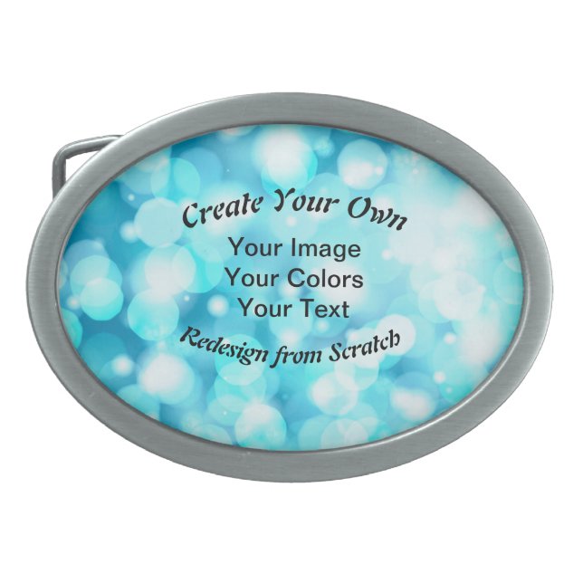 Create Your Own Custom Belt Buckle (Front)