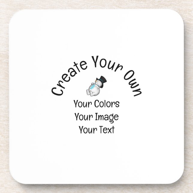 Create Your Own Custom Beverage Coaster (Front)