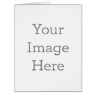 Create Your Own Custom Big Card, (18" x 24")