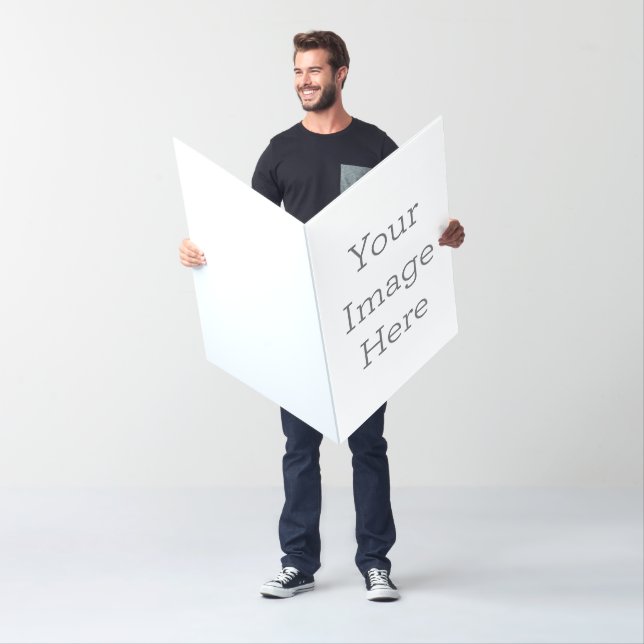 Custom Big Card, Bigger (24" x 36") (In Situ)