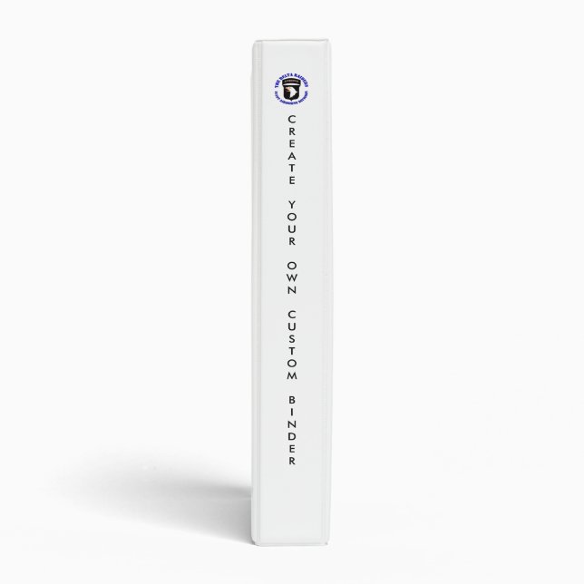 CREATE YOUR OWN CUSTOM BINDER (Spine)