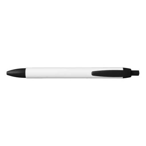 Create Your Own Custom Black Trim Pen, Black Ink Black Ink Pen | Zazzle