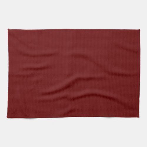 Create Your Own Custom Blank Template Dark Red Kitchen Towel