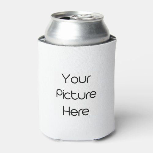 Create Your Own Custom Blank Template Photo Design Can Cooler