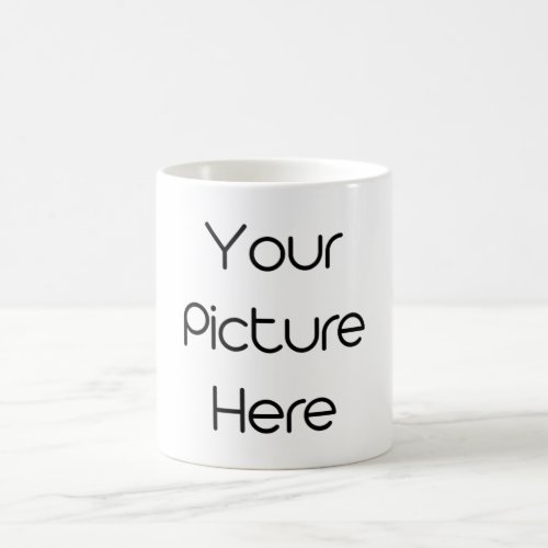 Create Your Own Custom Blank Template Photo Design Coffee Mug