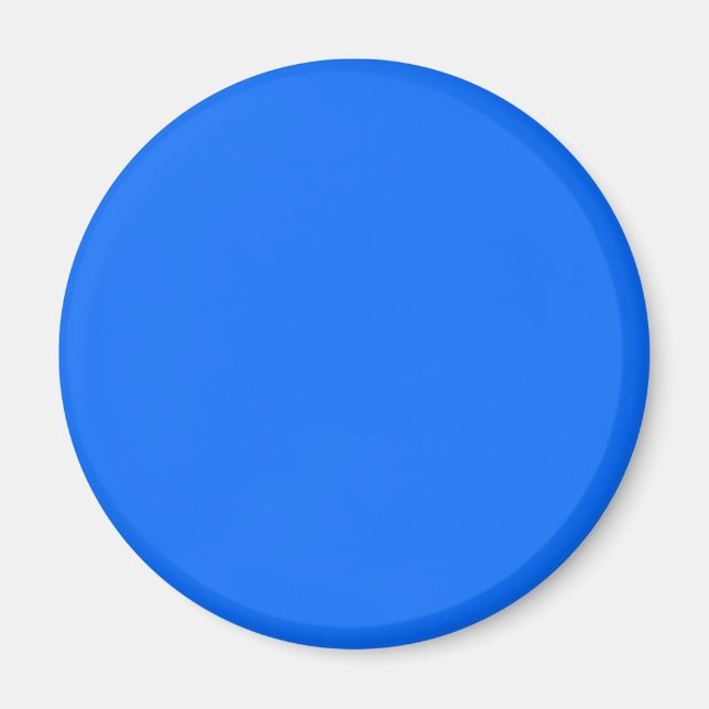 Create your own custom Blue Background Magnet (Front)