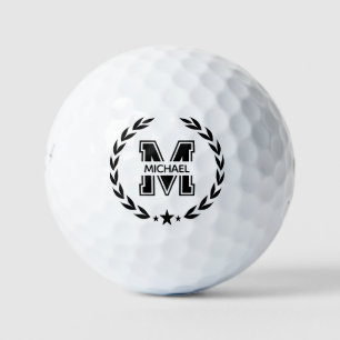Create Your Own Custom Branded Monogram Golf Balls
